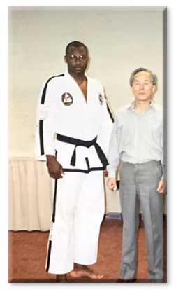 Grand Master S. Creighton and General Choi