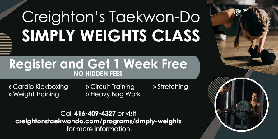 Simply Weights Class special offer